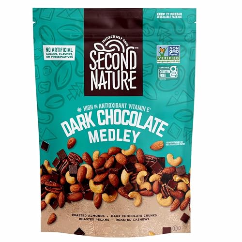 Second Nature Dark Chocolate Medley Trail Mix, 12 oz