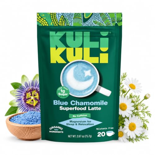 Kuli Kuli Vanilla Lavender Superfood Latte with Magnesium Citrate