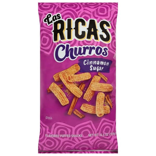 Las Ricas Churros Cinnamon Sugar Snacks