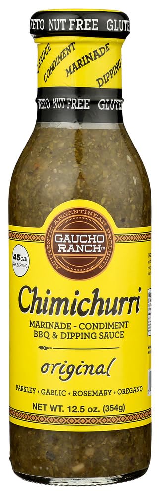 Gaucho Ranch Chimichurri Original, 12.5 oz (Pack of 3)
