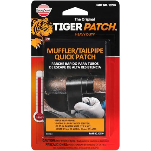 Versachem Tiger Patch Muffler and Tailpipe Wrap, 2 in x 36 in