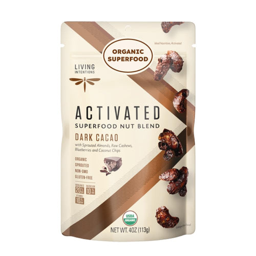 Living Intentions Activated Superfood Nut Blend, Dark Cacao, 4 oz