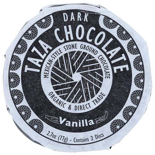 Taza Organic Mexicano Disc, 50% Dark Chocolate with Vanilla, 2.7 oz