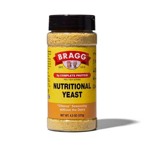 Bragg Premium Nutritional Yeast Seasoning, Shaker Top, 4.5 oz