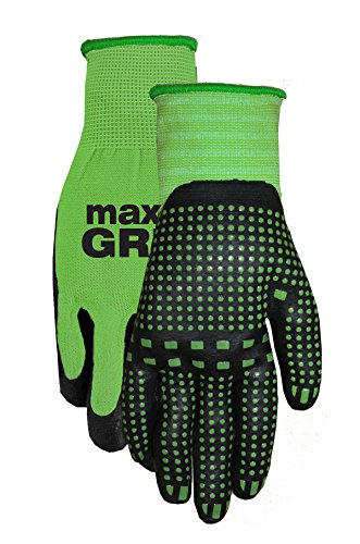 Midwest Gloves and Gear Max Grip Gloves, Ladies, Green