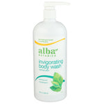 Alba Botanica Very Emollient Bath and Shower Gel, Sparkling Mint, 32 oz