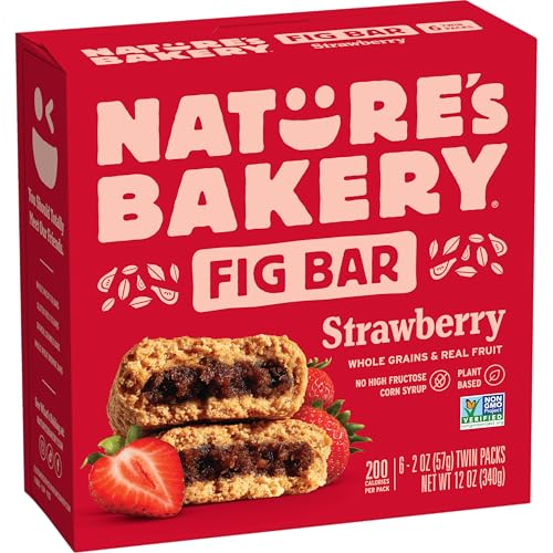Nature's Bakery Strawberry Fig Bars, 6 Pack