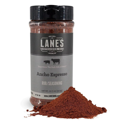 Lane's Ancho Espresso Coffee Rub, 10.7 oz