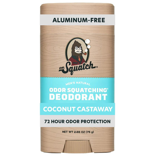 Dr. Squatch Natural Men's Deodorant, Aluminum Free