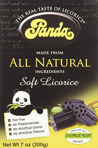 Panda Licorice Chews, 7 oz Bag (Pack of 12)