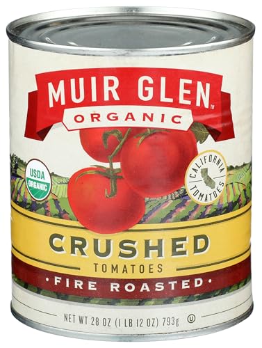Muir Glen Organic Crushed Fire Roasted Tomatoes, 28 oz