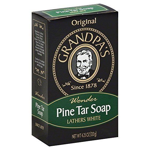 Grandpa's Pine Tar Soap, 4.25 oz (Pack of 6)