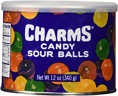 Charms Sour Balls Hard Candy, 12 Piece Case