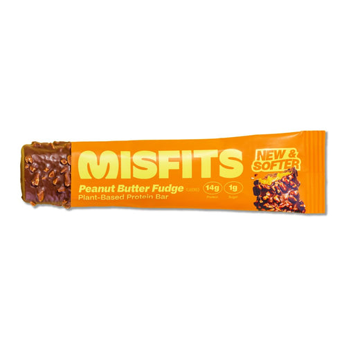 Misfits High Protein Bar, Peanut Butter Fudge