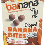 Barnana Organic Peanut Butter Cup Chewy Banana Bites, 3.5 oz
