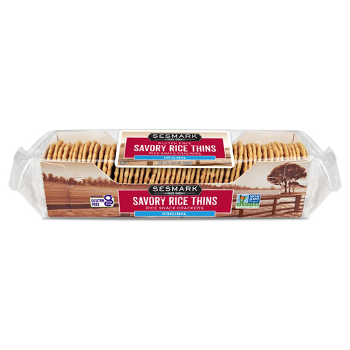 Sesmark Original Savory Thins, 3.2 oz (Pack of 12)