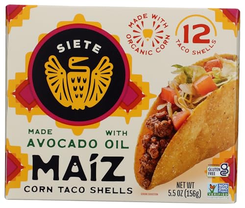 Siete Family Foods Corn Taco Shells, 5.5 oz