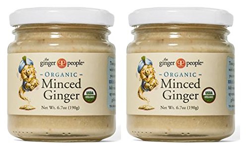 The Ginger People Organic Minced Ginger, 6.7 oz (Pack of 2)
