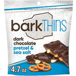 barkTHINS Dark Chocolate Pretzel and Sea Salt Snacking Chocolate, 4.7 oz
