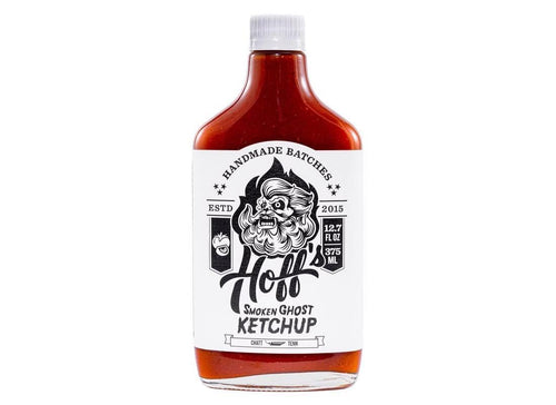 Hoff and Pepper Smoken Ghost Spicy Ketchup, 12.7 oz