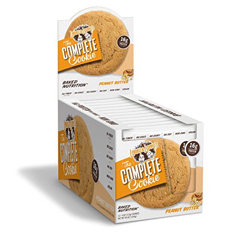 Lenny & Larry's The Complete Cookie, Peanut Butter, 4 oz (Pack of 12)