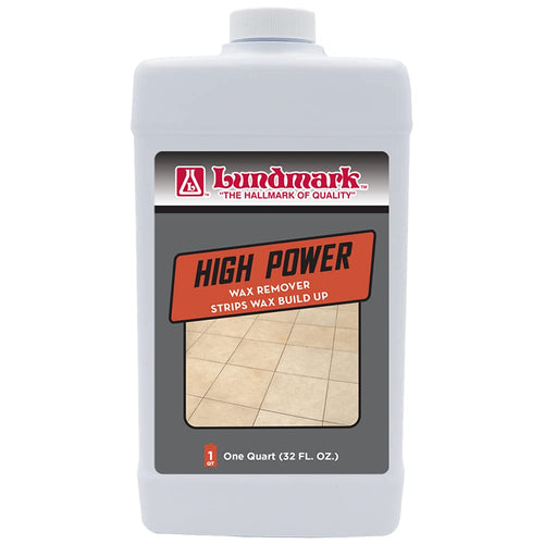 Lundmark High Power Wax Remover, Commercial Strength Floor Wax Stripper, 32 oz