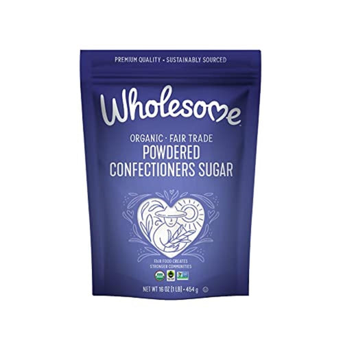 Wholesome Sweeteners Organic Powdered Confectioners Sugar, 16 oz