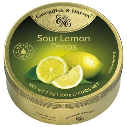 Cavendish & Harvey Sour Lemon Drops, 200 g