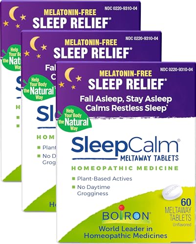 Boiron SleepCalm Dissolvable Tablets, 180 Count