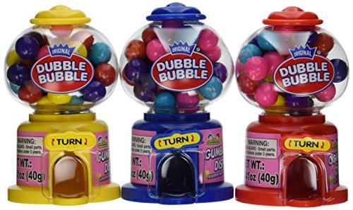 Dubble Bubble Mini Dispenser, 1.41 oz (Pack of 12)