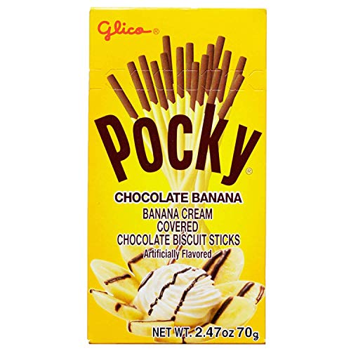 Pocky Banana Biscuit Sticks, 70 g (Pack of 5)