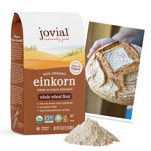 Jovial Organic Einkorn Whole Wheat Flour, 32 oz