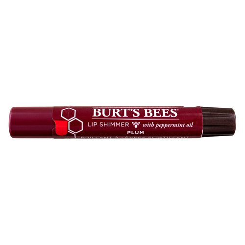 Burt's Bees Lip Shimmer, Plum, 0.09 oz (Pack of 5)
