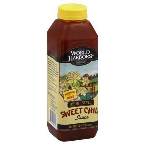 World Harbors Asian Style Sweet Chili Sauce, 16 oz