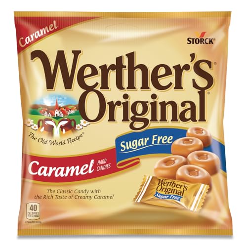 Werther's Original Sugar-Free Hard Candy, 2.75 oz Bag