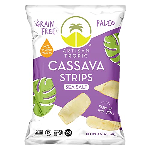 Artisan Tropic Plantain Snack Strips, 4.5 oz (Pack of 2)