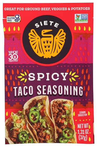 Siete Spicy Taco Seasoning Mix, 1 Packet