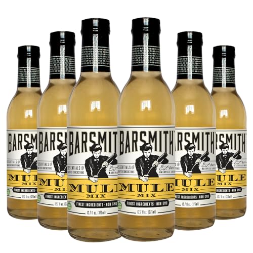 Barsmith Bar Essentials Moscow Mule Honey-Ginger Mix, 12.7 oz (Pack of 6)