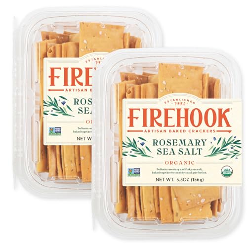 Firehook Rosemary Sea Salt Crackers