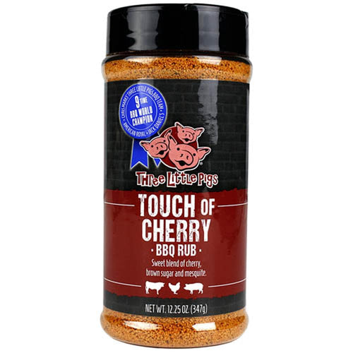 Three Little Pigs Touch of Cherry BBQ Rub, 12.25 oz