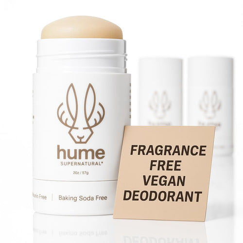 Hume Supernatural Aluminum Free Deodorant, Unscented