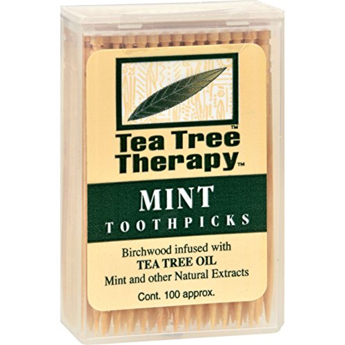 Tea Tree Therapy Toothpicks, 100 Count