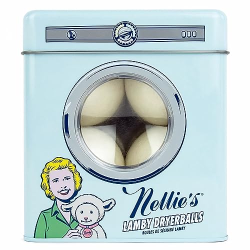 Nellie's Lamby Dryerballs, 4 Pack
