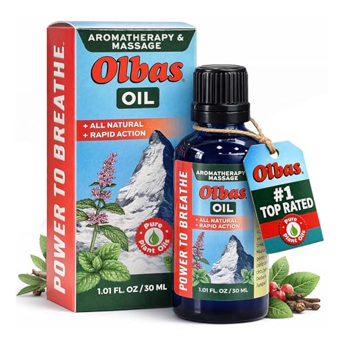 Olbas Massage and Aromatherapy Oil, 1.01 fl oz