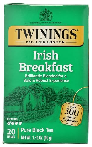 Twinings Irish Breakfast Tea, 20 Count