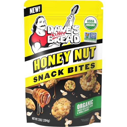 Dave's Killer Bread Honey Nut Organic Snack Bites, 7.2 oz