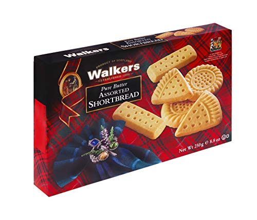 Walker's Assorted Shortbread Cookies, Pure Butter, 8.8 oz