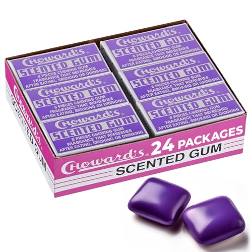 Choward's Scented Gum, 8 Tablets (Pack of 24)