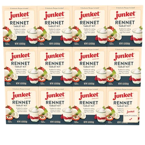 Junket Rennet Tablet Kit, 0.23 oz (Pack of 12)