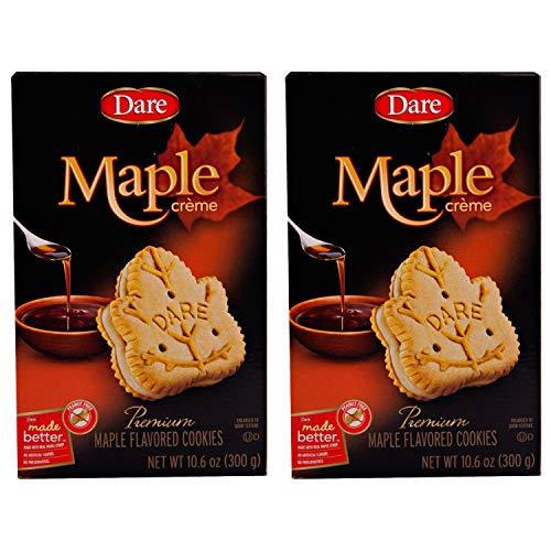 Dare Maple Creme Cookies, 10.6 oz (Pack of 2)